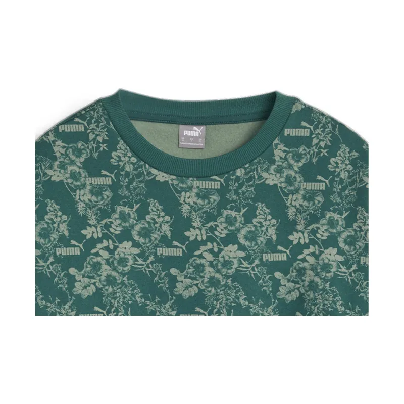 PUMA Sweatshirts Women's Dark Green-2