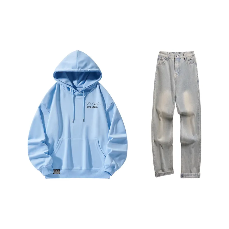 LEVEL Sweatshirt Sets Unisex-17