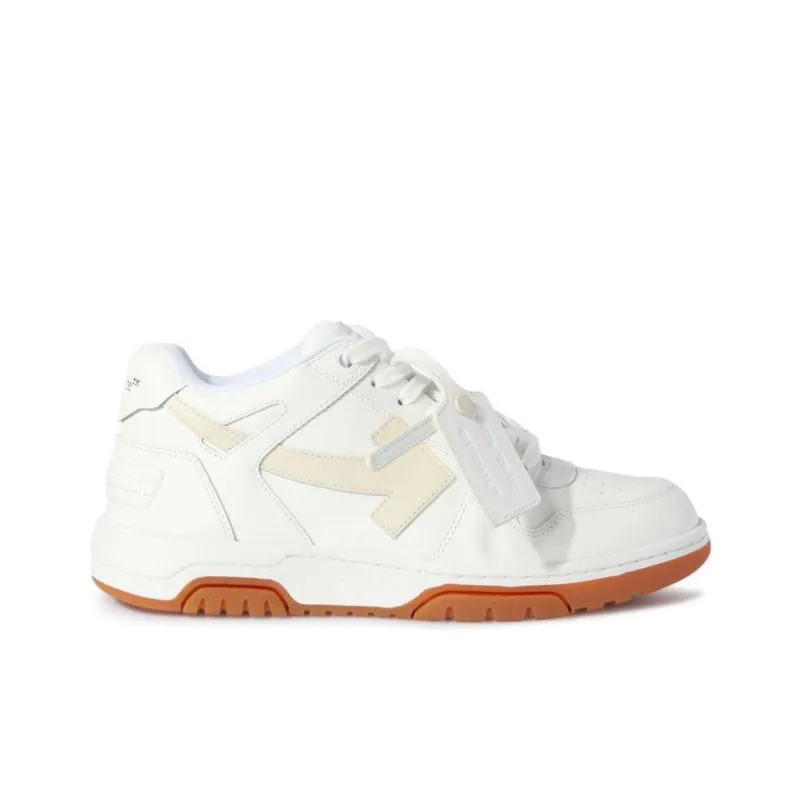 OFF-WHITE Out Of Office Leather Sneakers-1