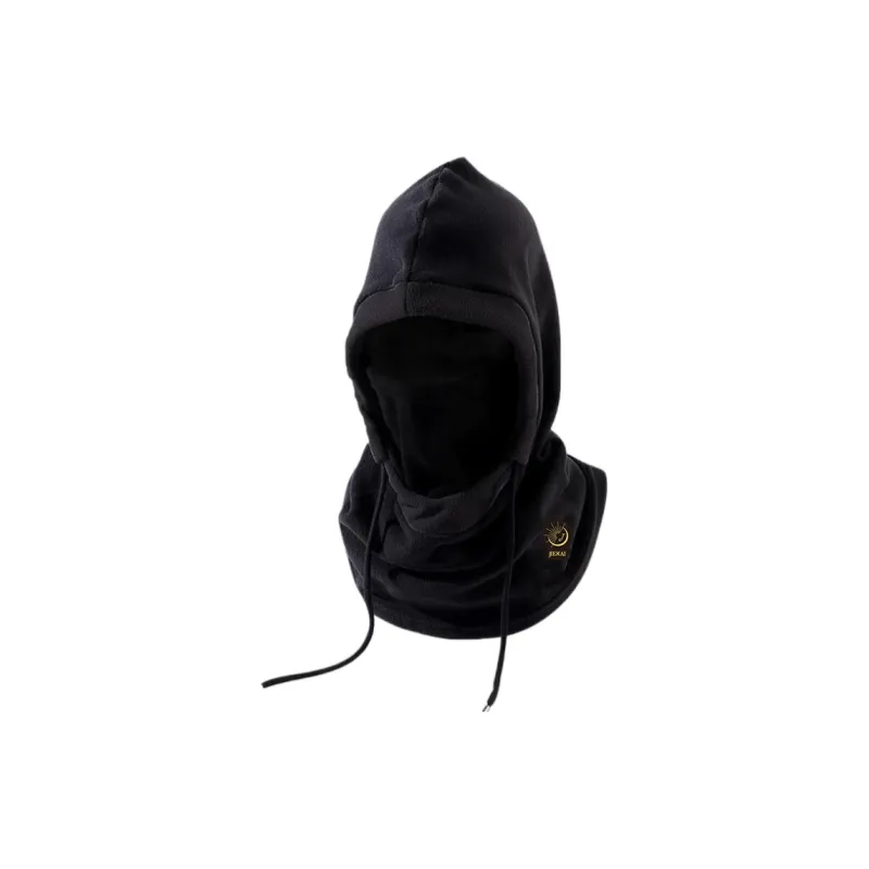 JIEKAI Riding Equipment Pullover Face Masks Unisex Black Pink Ecru-0