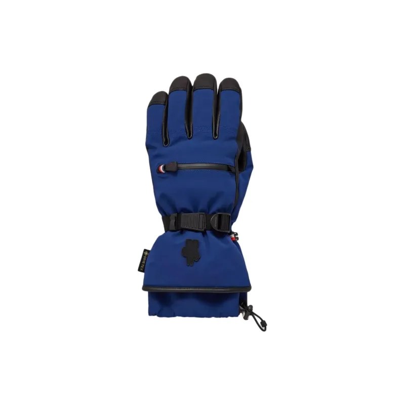 Moncler Nylon Gloves Men's Blue-0