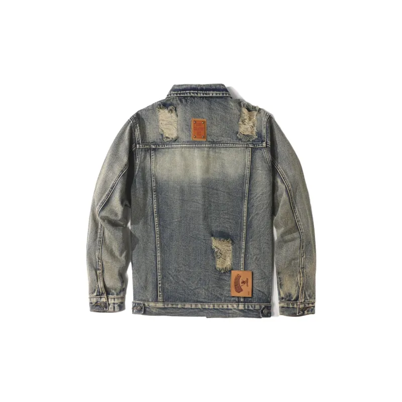 SANTASTIC Denim Jacket Men's Nostalgic-1