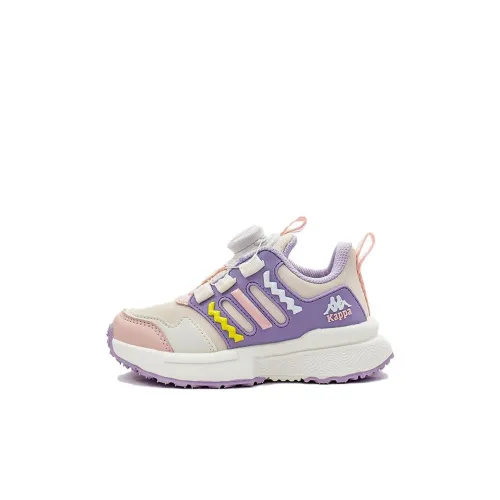KAPPA KIDS Breathable Wear-Resistant Slip-Resistant Kids Lifestyle Shoes Pink Purple Kids'