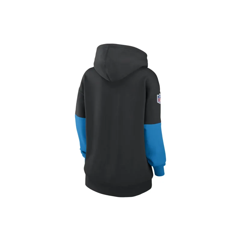 Nike Carolina Panthers Sideline Essential Women's Nike Nfl Pullover Hoodie-1
