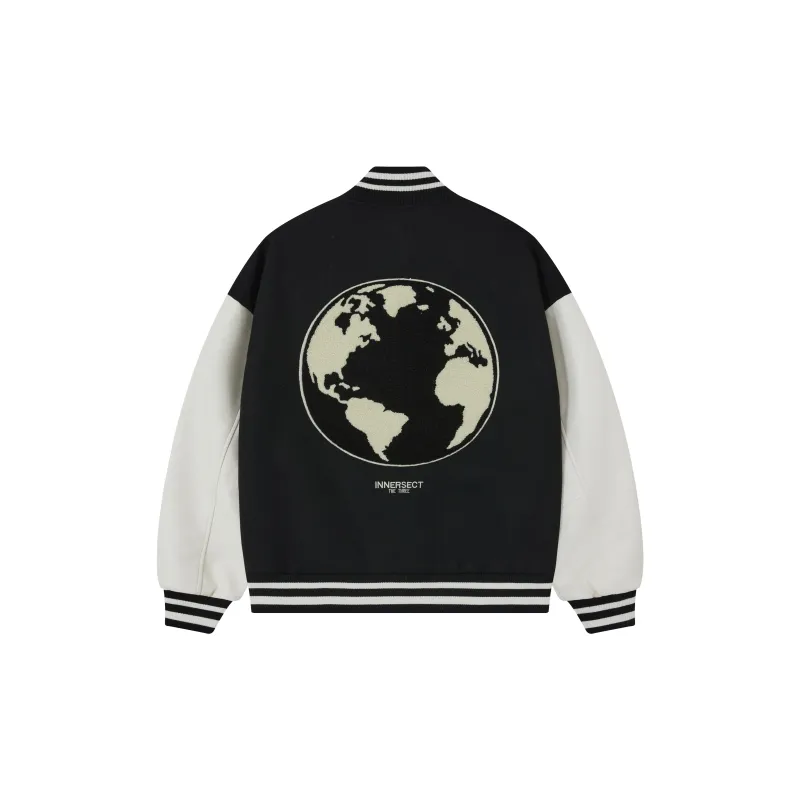 INNERSECT FW24 Fall And Winter Baseball Jacket Unisex-5