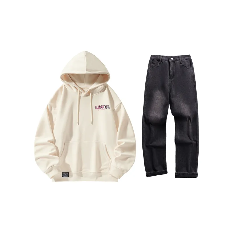 LEVEL Sweatshirt Sets Unisex-3