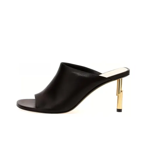 Lanvin Sequence 75mm Leather Mules