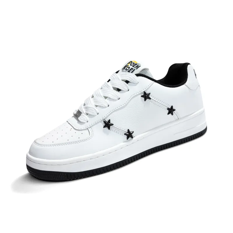 POEM KOEL Anti Slip Wear Resistant Low Top Skateboard Shoes Unisex-1