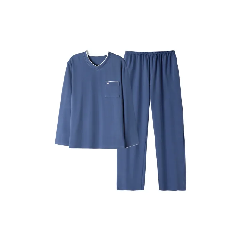 Qiao Ni Tong Pajama Set Men's Image Color-0