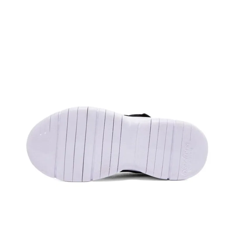 Skechers Shock Absorbers Low Top Kids Lifestyle Shoes Black Purple Teenagers-5