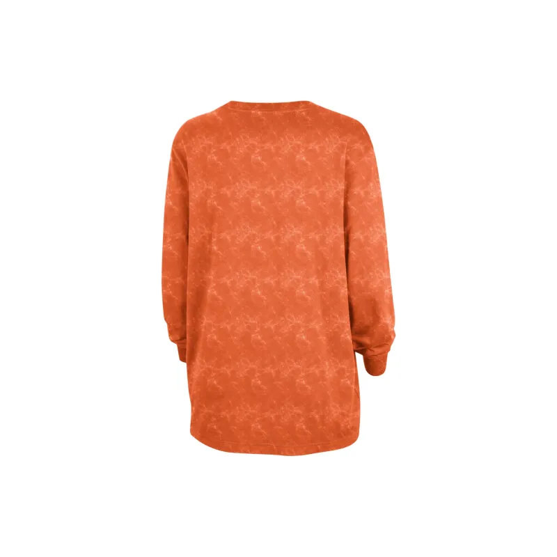 Nike T Shirts Women's Orange-1