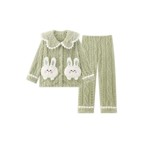 O'MESIK Pajama Set Women's Green