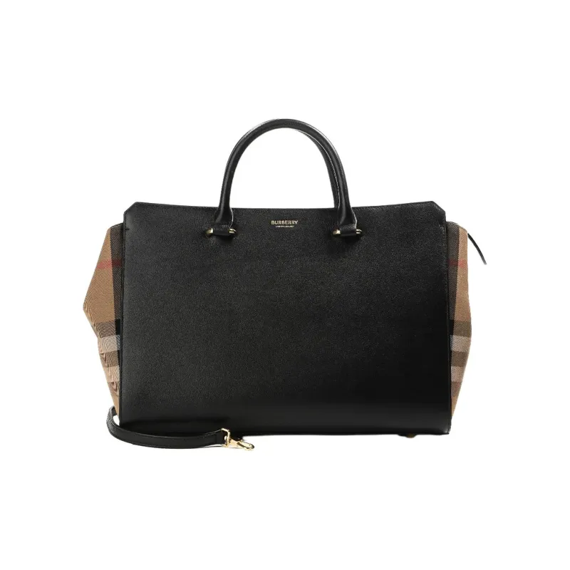 Burberry Calfskin Shoulder Bag, Crossbody Bag, Handbag Women's Black-0
