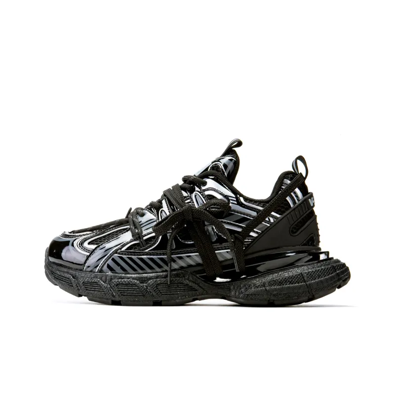 KUX Cushioning Anti-Slip Wear-Resistant Breathability Low-Top Chunky Sneakers Unisex-7