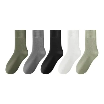 MIIOW Mid-Calf Socks Men's 5 Pack