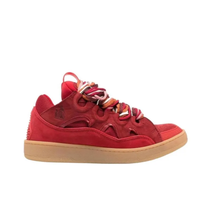 Lanvin Curb Sneaker 'Lipstick'-1