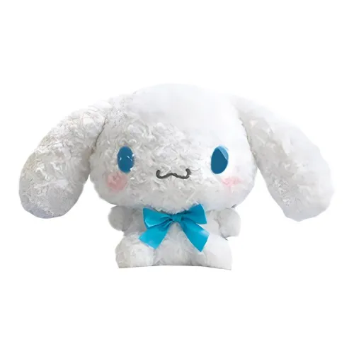 FURYU Cinnamoroll Rose Shape Blue Tie Compatible For Above 3 Years Old Audience Dolls Plush Doll 30cm High