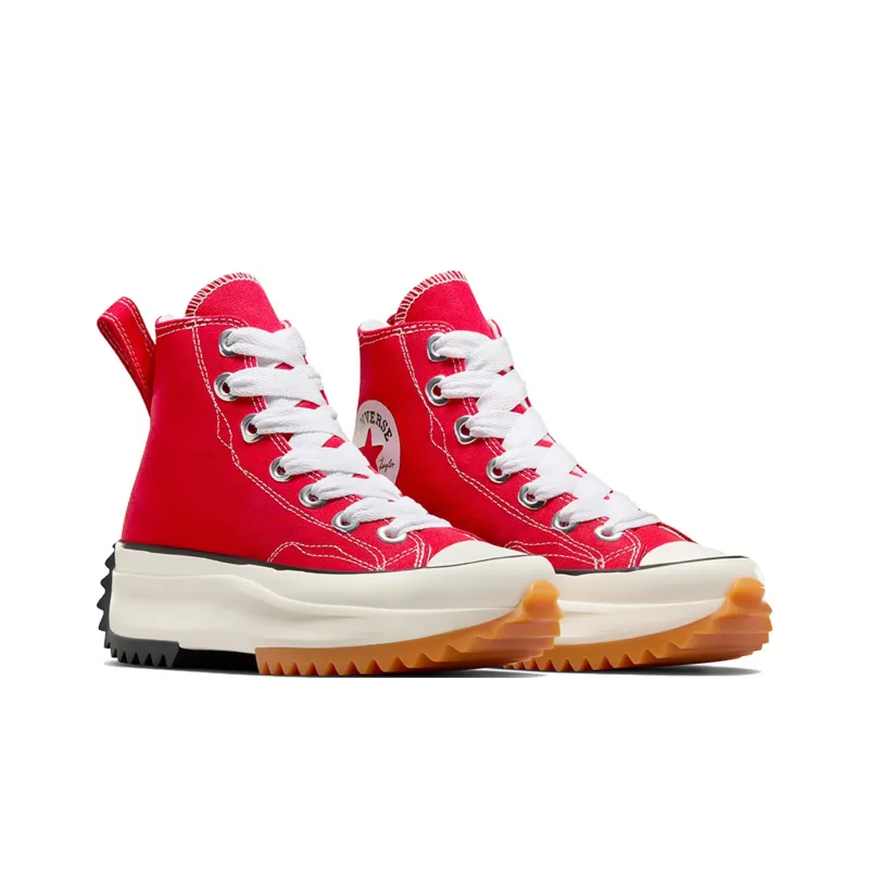 Run Star Converse Hike Platform High 'Sketch Red'-1