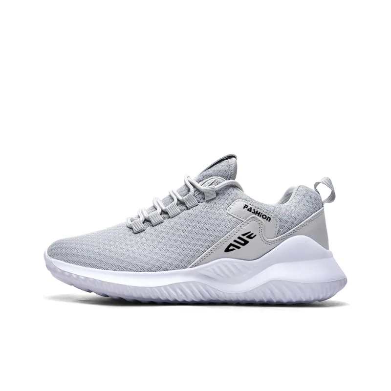 Prince McQueen Cushioned Wear-Resistant Lightweight Low-Top Running Shoes Unisex Black Gold-2