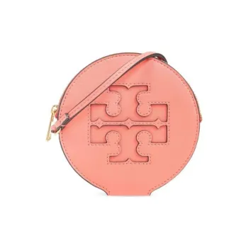 TORY BURCH Artificial Leather Card Holder Regular Women's Coral Pink