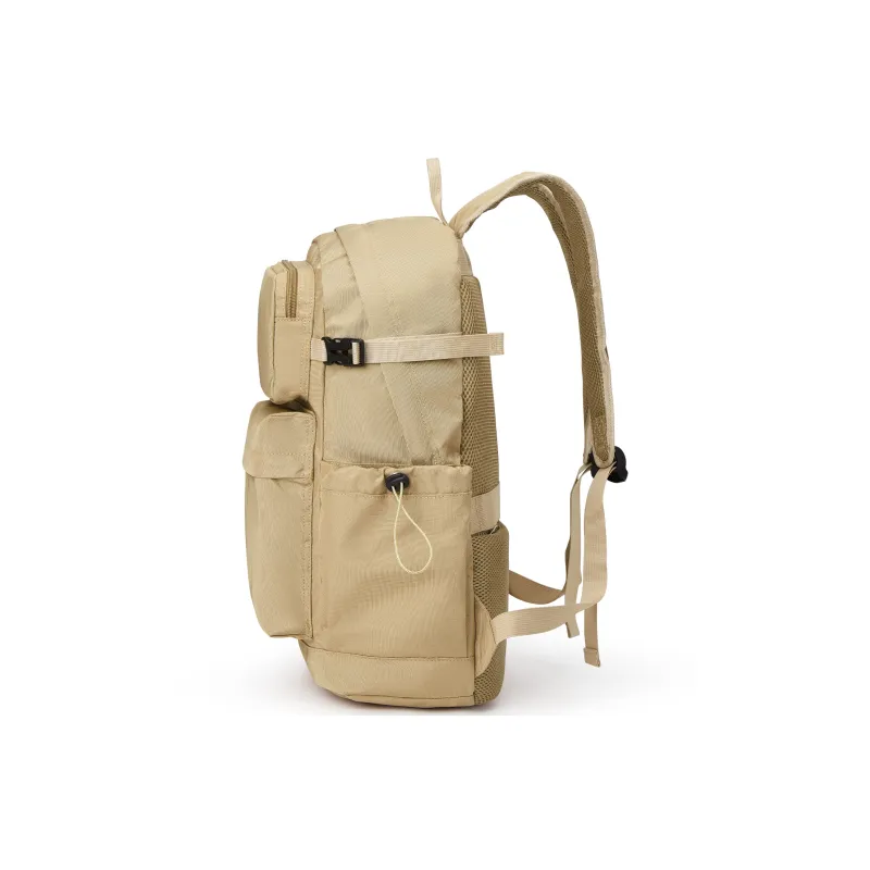 Kawasaki Fabric Backpack Unisex Black/Ecru/Khaki/Dark Blue-16