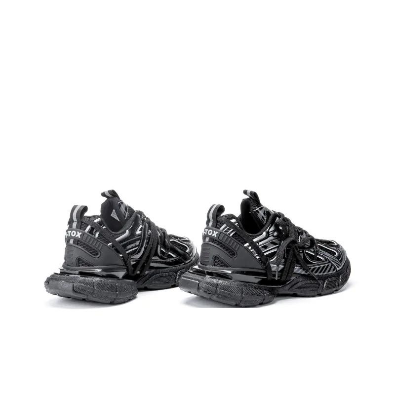KUX Cushioning Anti-Slip Wear-Resistant Breathability Low-Top Chunky Sneakers Unisex-12