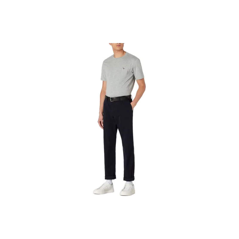 Paul Smith Paul Smith Zebra Logo Series T-Shirts Men Gray-3
