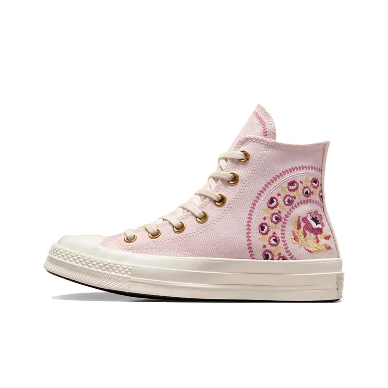 Converse Women's Chuck 70 High 'Embroidered Florals Blush Hush Pink' Women's-0