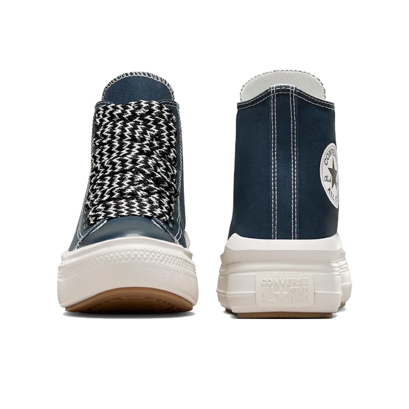 Converse Chuck Taylor All Star Anti Slip Wear Resistant High Top Canvas Shoes Women's Cyan-3