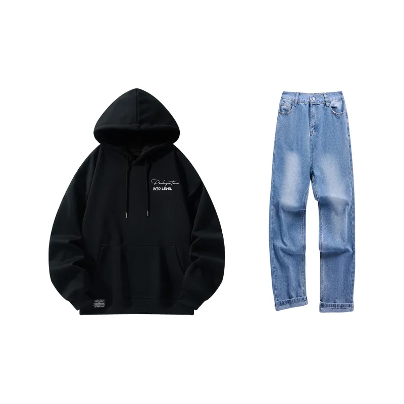 LEVEL Sweatshirt Sets Unisex-21