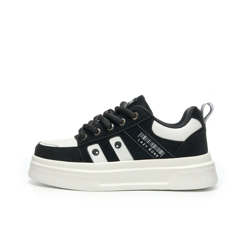 LAZY BONS Wear-resistant And Lightweight Low-Top Skateboard Shoes Unisex-6