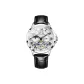 Silver White Dial-Belt Style