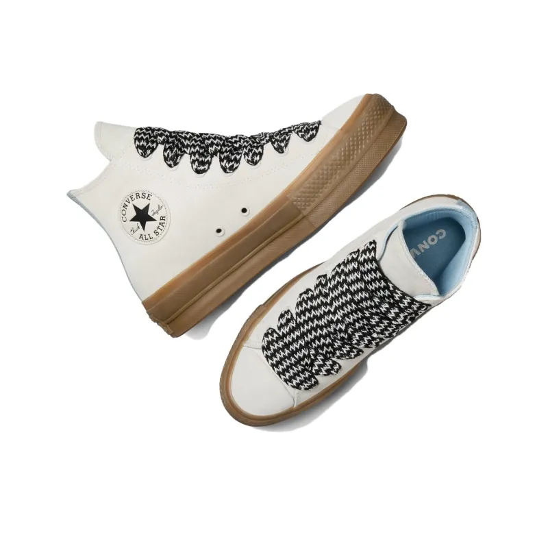 Converse Women's Chuck Taylor All Star Lift Platform High 'Vintage White' Women's-4