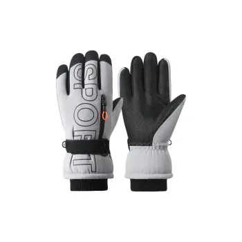 Yalu Ski Gloves Thickened And Fleece-Lined Touchscreen Gloves Unisex