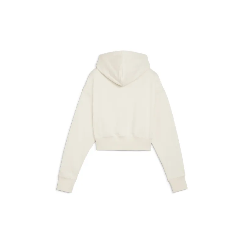 PUMA P.Team Fanbase Sweatshirt Women's Ecru-1
