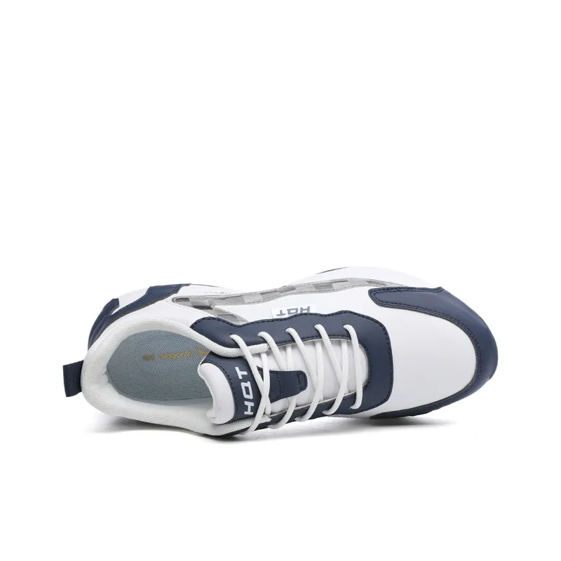RED DRAGONFLY Height Increasing Abrasion Resistant Low Top Sole Protected Athletic Shoes Men's-2