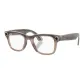 Warm Beige Frame+Transparent/Melon Red Lens