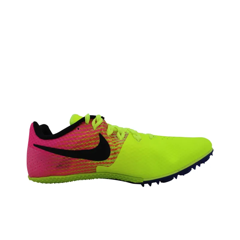 Nike Zoom Rival Non slip Support Low Top Running Shoes Men's Yellow Pink-1