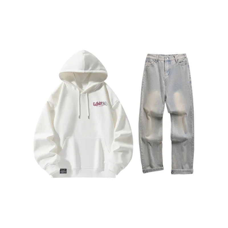 LEVEL Sweatshirt Sets Unisex-13