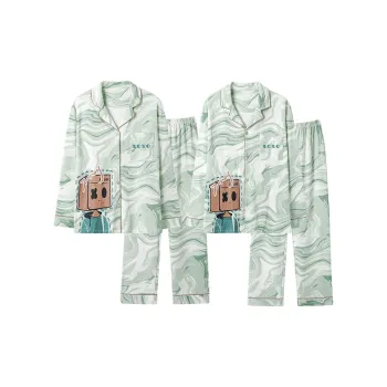 O'MESIK Pajama Set Unisex Green