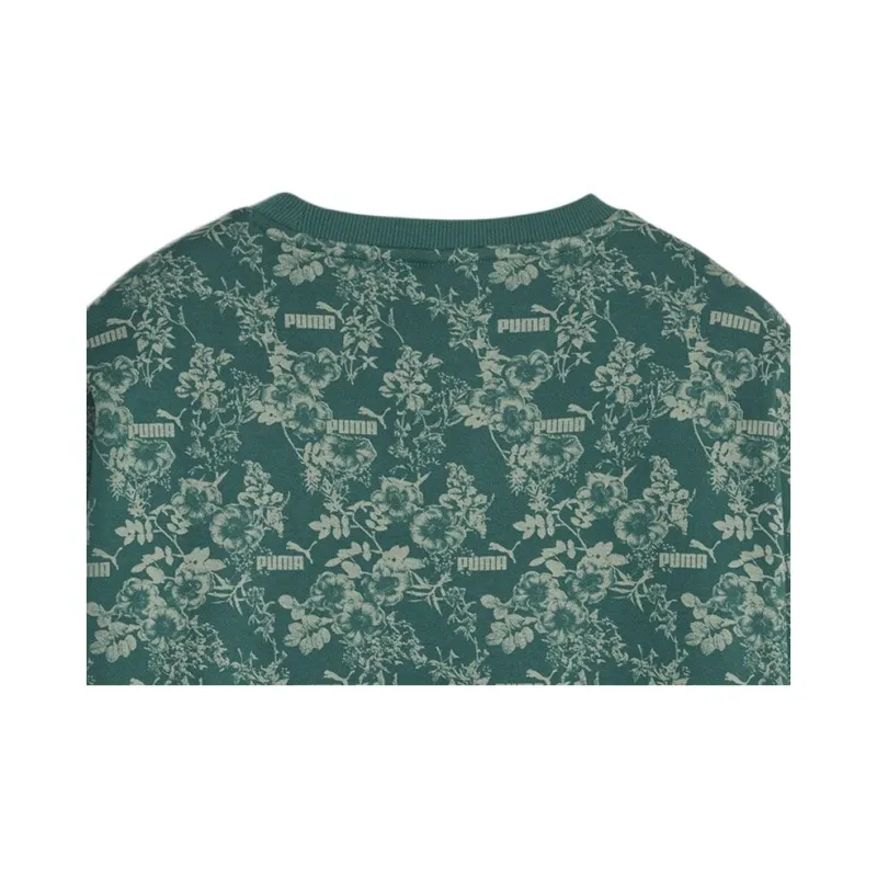 PUMA Sweatshirts Women's Dark Green-4