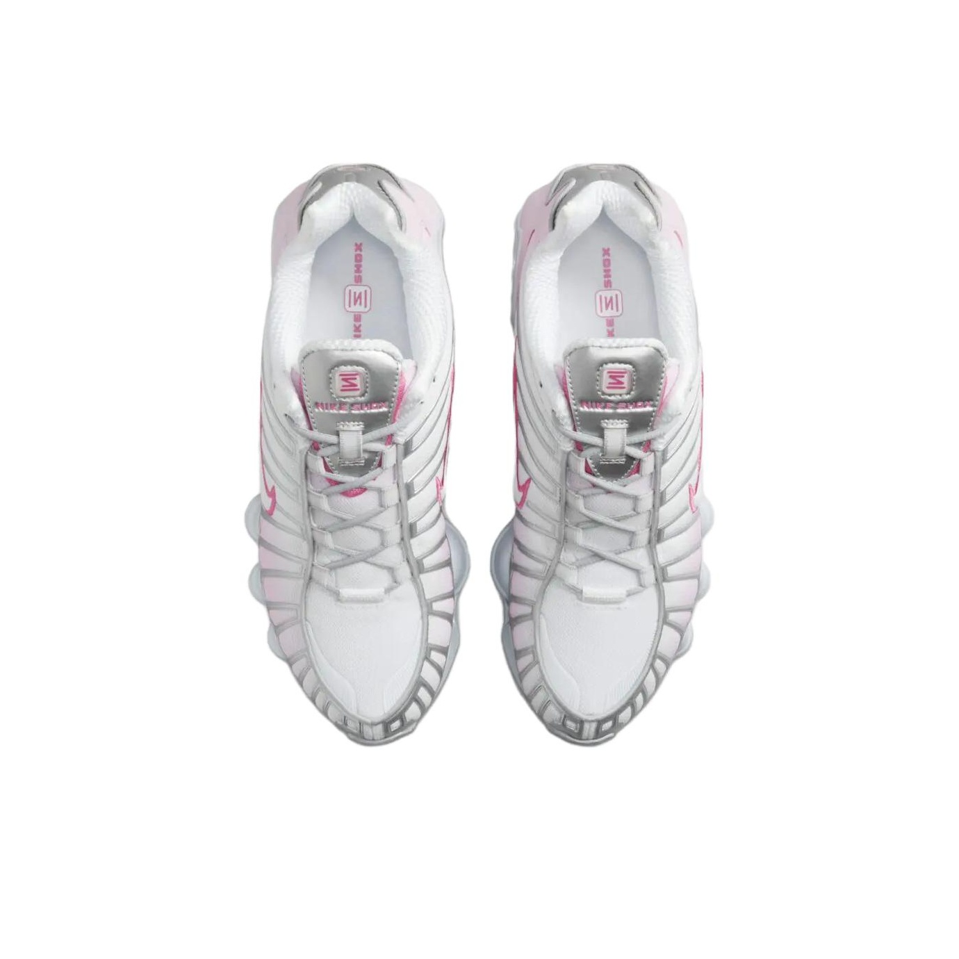 pink and black nike shox