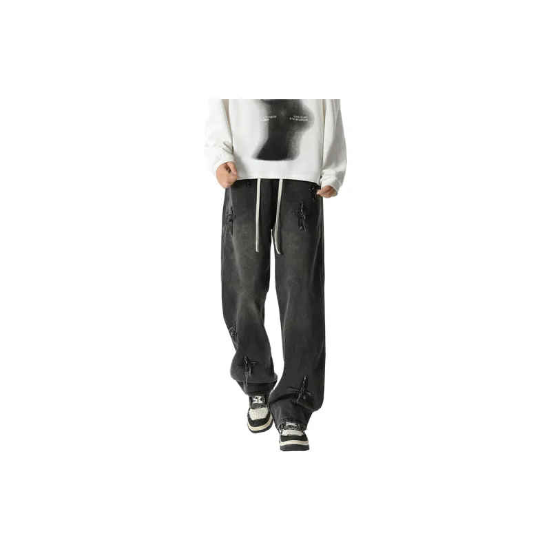 PAINT STAIN Jeans Unisex-7
