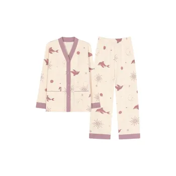DanceBees Pajama Set Women's Image Color