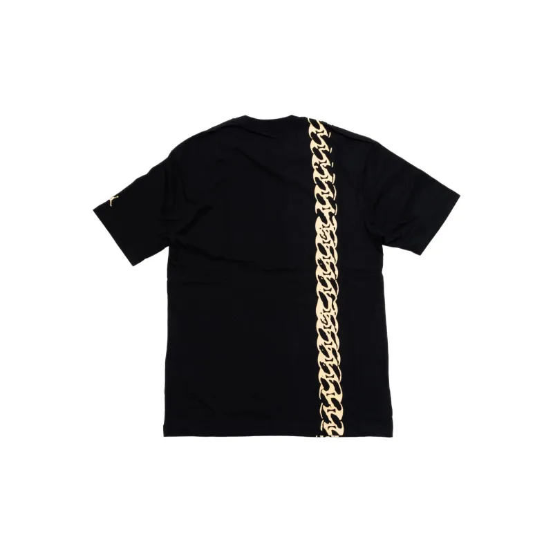 Jordan OVERSIZED Drop Shoulder Sleeve T-Shirt Women's Black-1