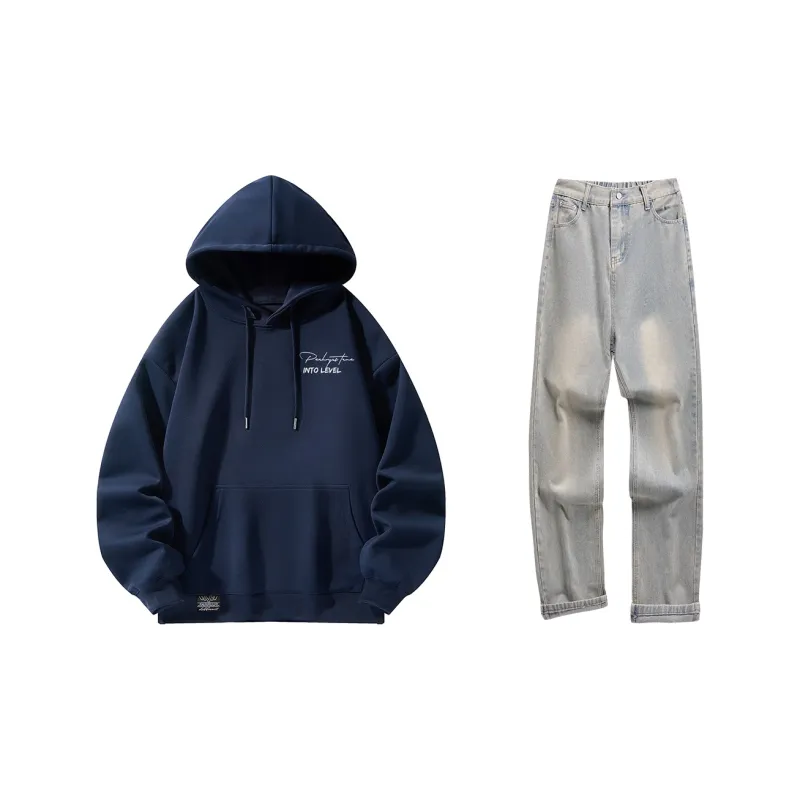 LEVEL Sweatshirt Sets Unisex-19