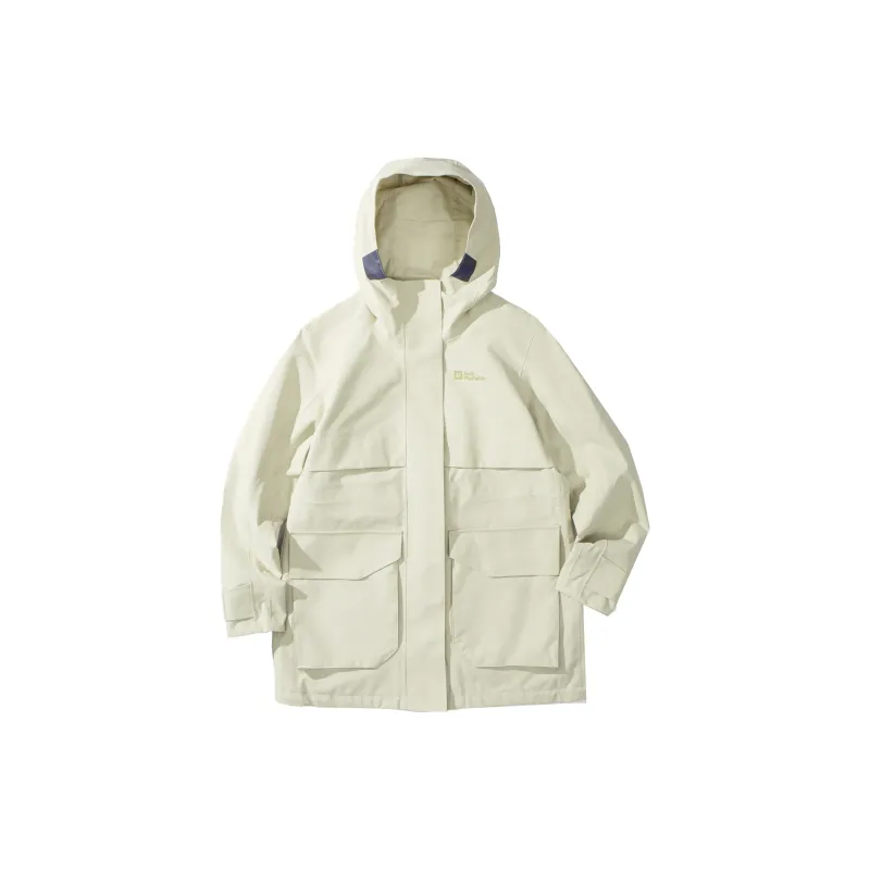 Jack Wolfskin Waterproof Lightweight Windbreaker Jacket Women's-1