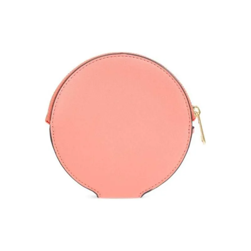 TORY BURCH Artificial Leather Card Holder Regular Women's Coral Pink-2