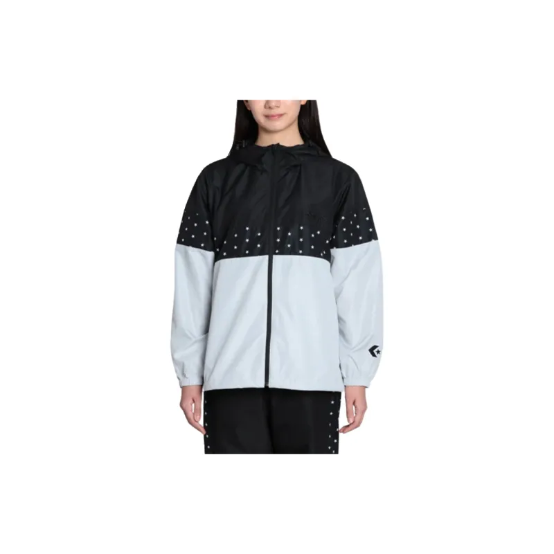 Converse STAR DOT PRINT JACKET Jacket Women's Black-4