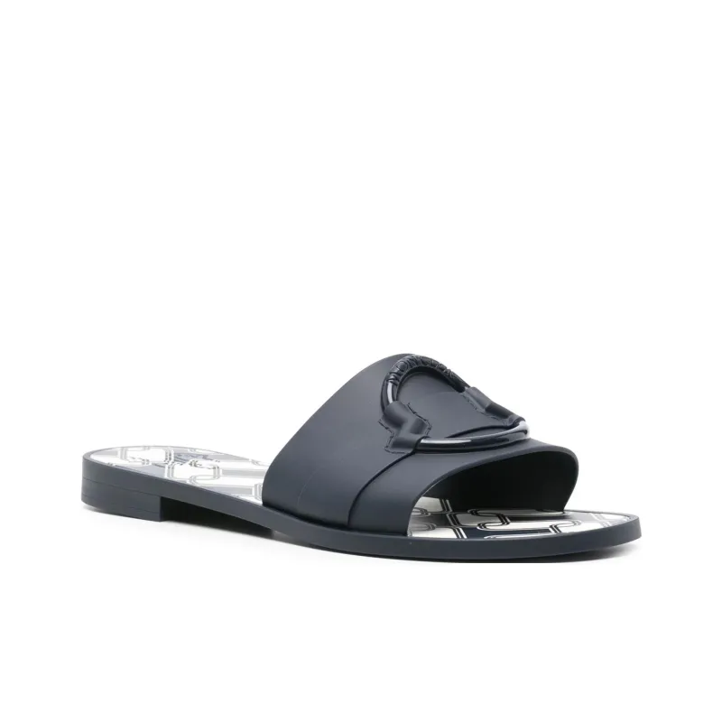 Moncler Patterned Slip On Slides Women's-2